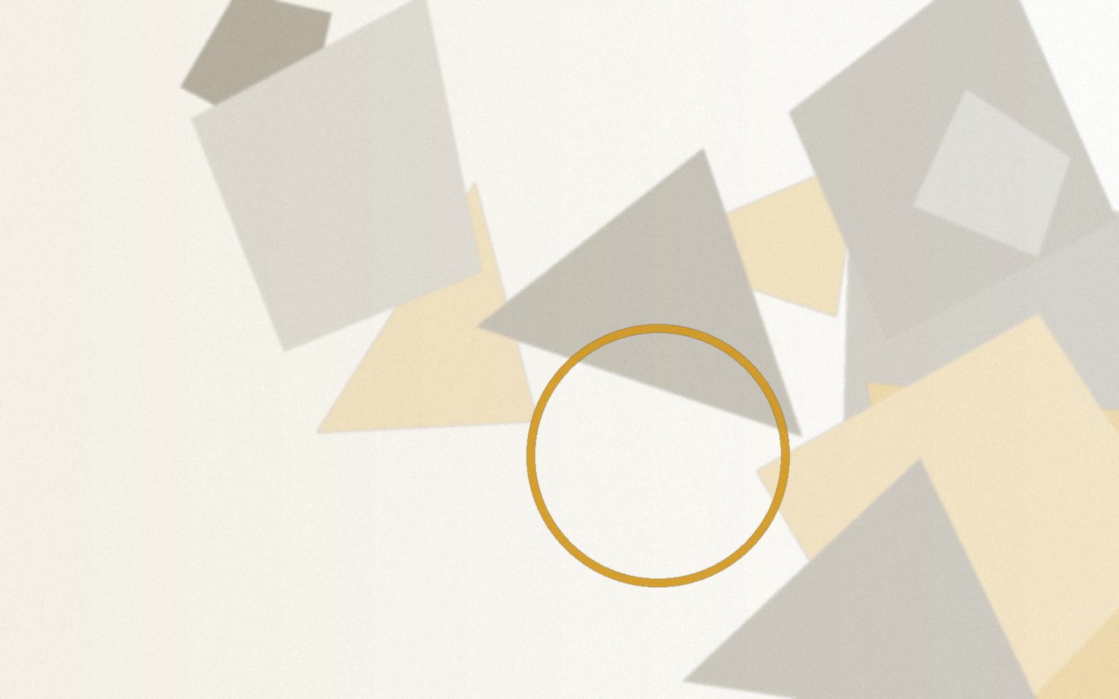 Structured brand-toned abstract composition representing the Red Oak Basin services process